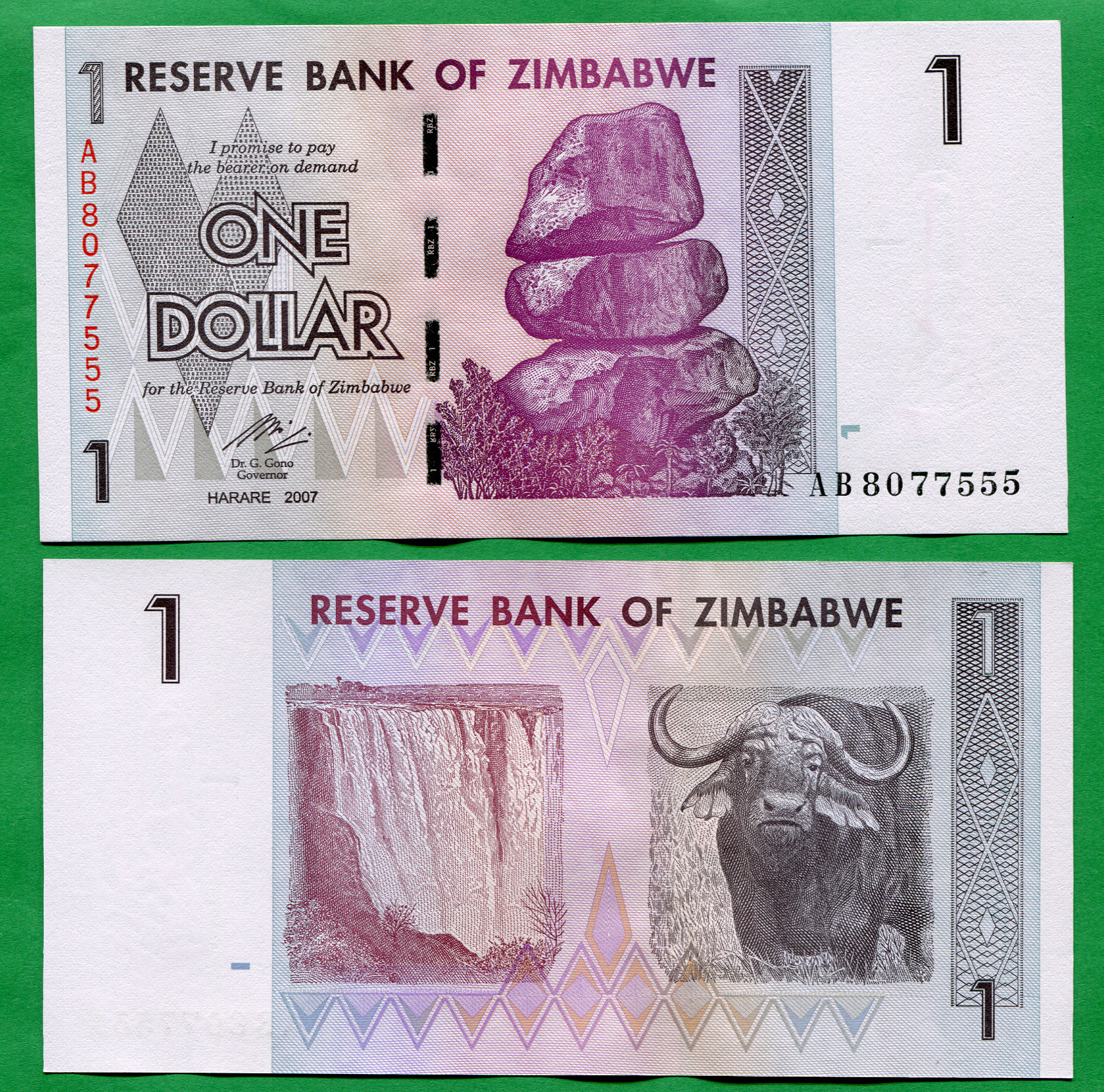 1 dólar
